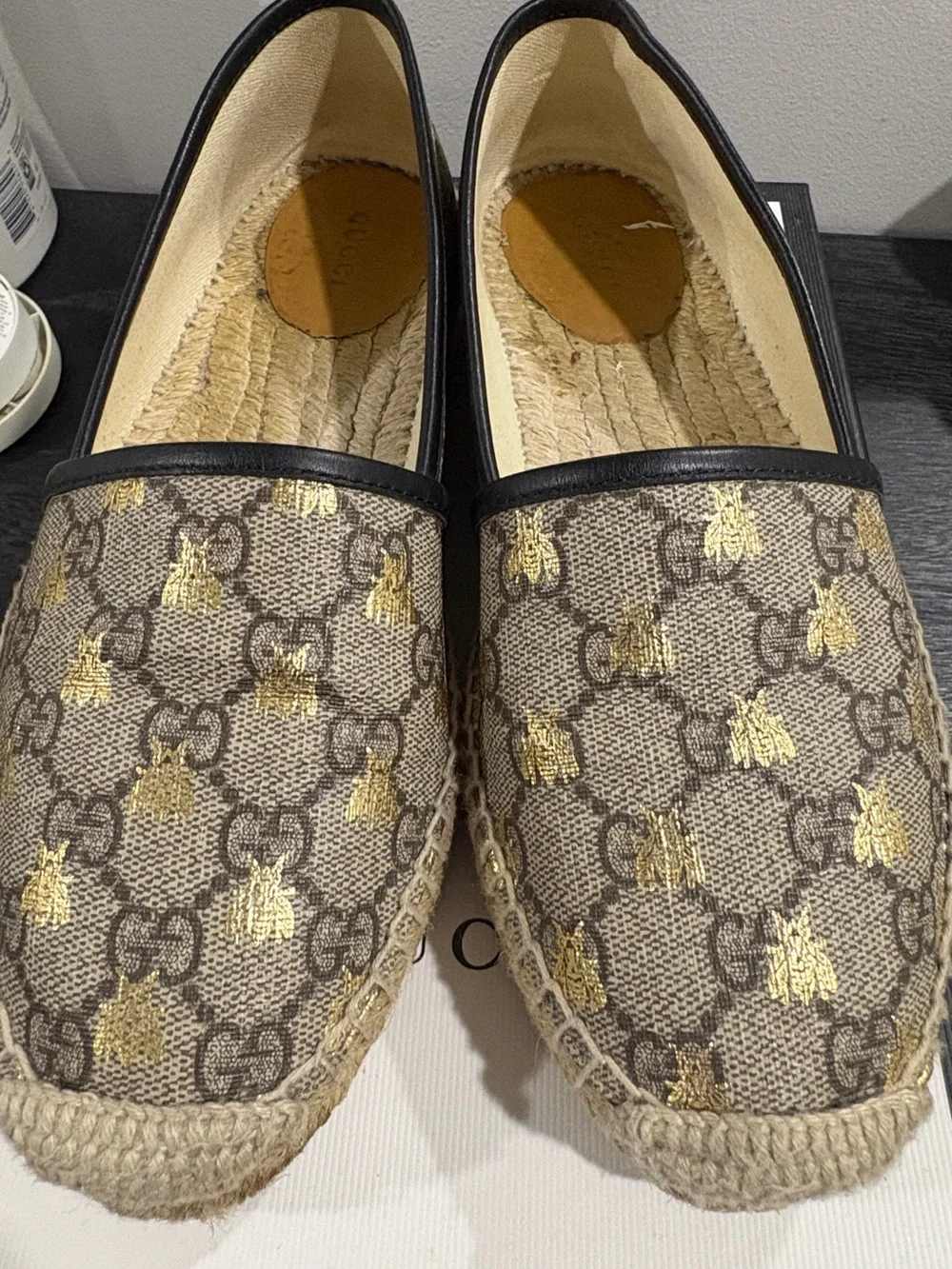 Gucci espadrille flats